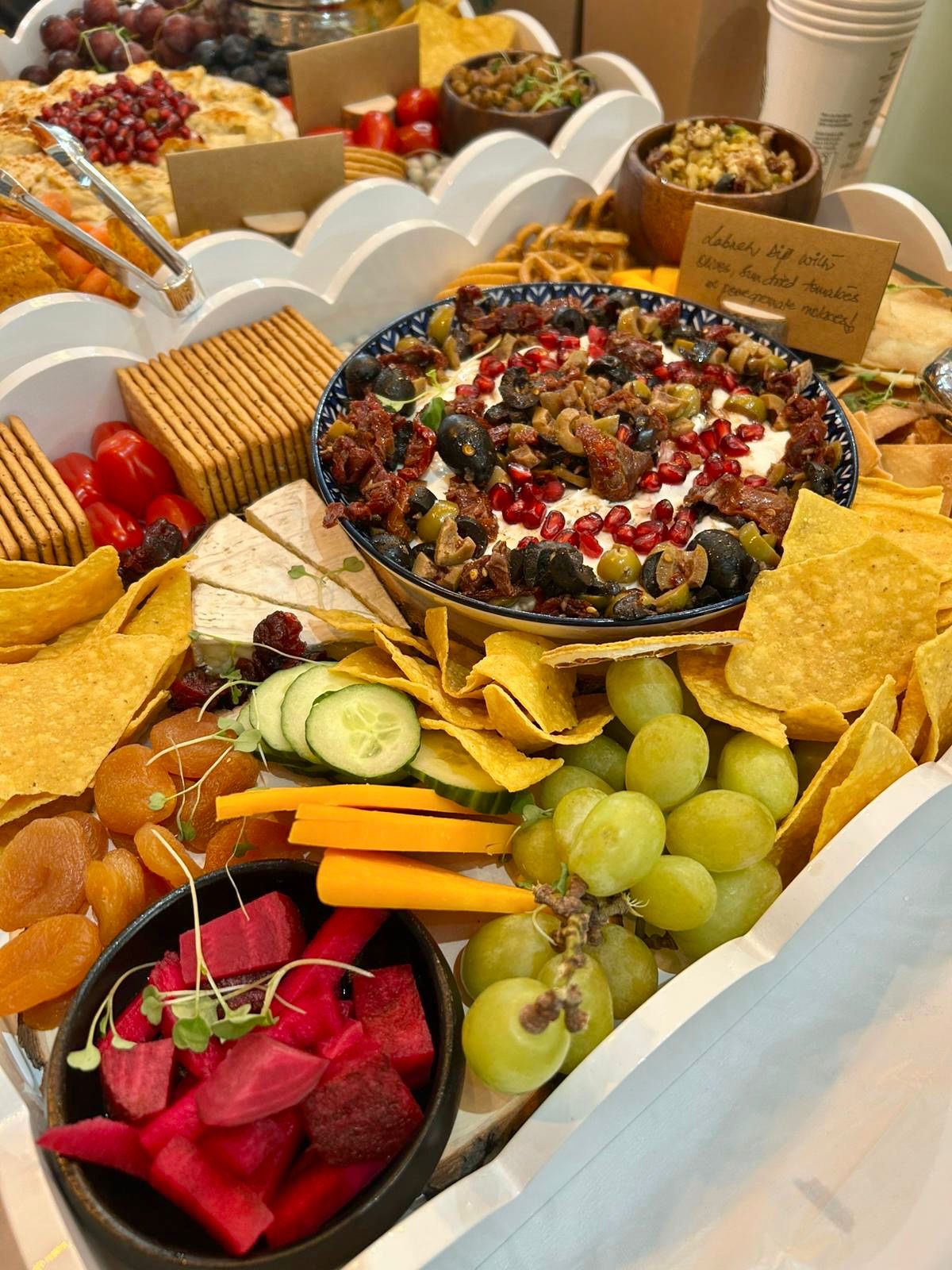 Elegant grazing spread